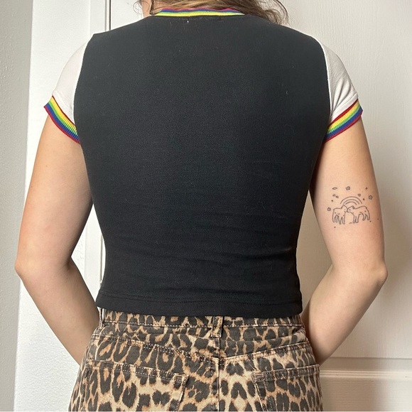 LIMITED TOO Y2K Jersey XS/S - Picture 2 of 2